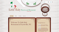 Desktop Screenshot of littleitalyfay.com